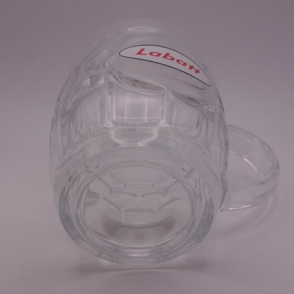 Vintage Labatt Circles Beer Glass with Handle - Picture 7 of 14